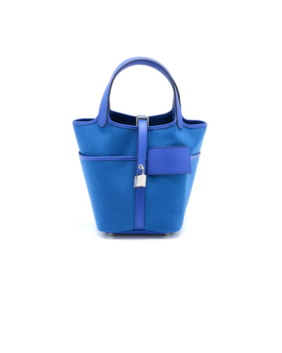 Hermès Picotin Cargo 18 Lock in Bleu