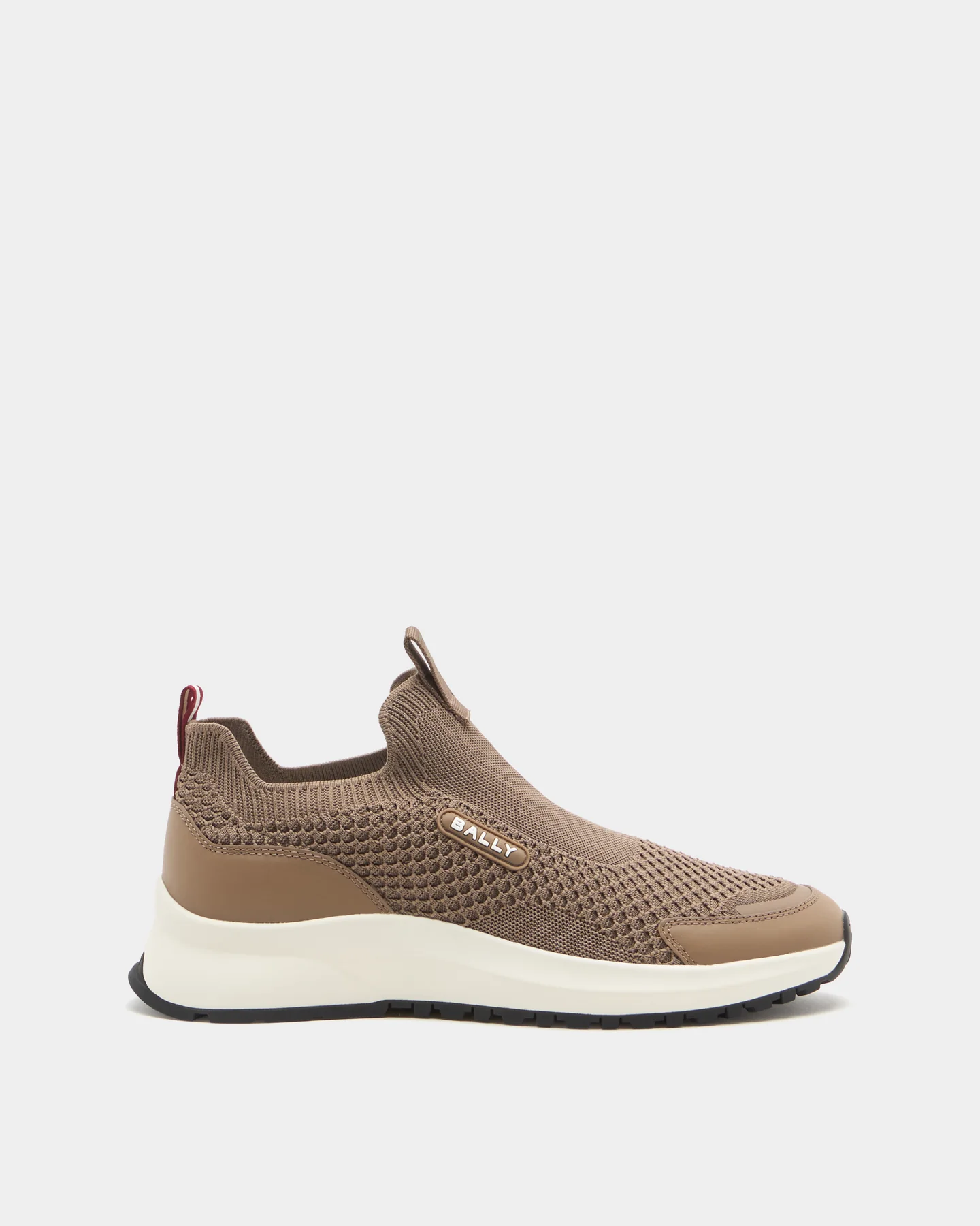 Outline Sneaker in Taupe Fabric — luxury sneaker